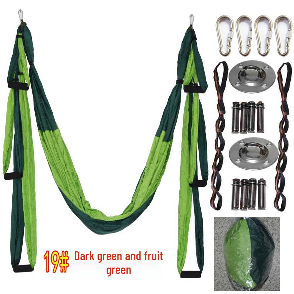 Sada hamaky pro aerial jógu: 6-úchytkový neelastický nylon pro inverzi a fitness