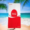 Logotipo C-COCA C-COLAS Anime Toalha de Praia para Natação Pano de Lavar Macio Absorvente Presentes Infantis Para Crianças Viagem Acampamento Academia