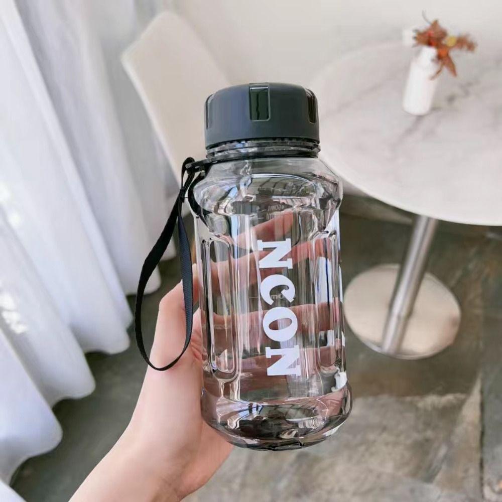 850/1100/1300ml Drinking Cup Leakproof Travel Kettle Outdoor Sports Clear Water Bottle