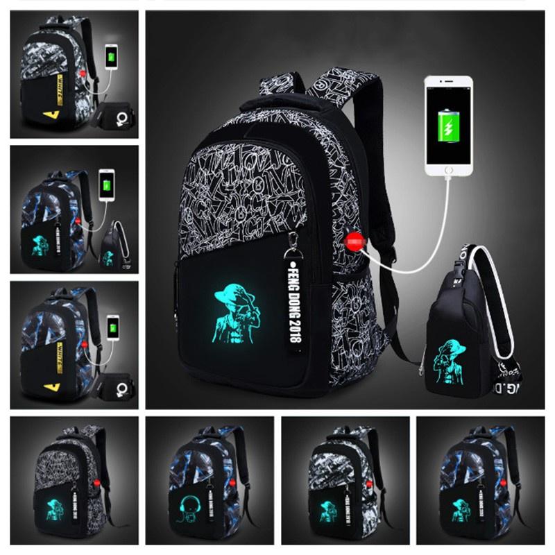 Night Luminous Backpack For Boys And Girls With Premium Quality Materials And Timeless Design