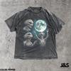 Alien Moon Shirt, Three Aliens Graphic Tee, UFO Extraterrestrial Tshirt, Vintage Space Shirt, Sci Fi Alien Lover Gift, Weirdcore Tee