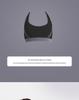 Shockproof Wirefree Cross Back Sports Bra for Running & Yoga