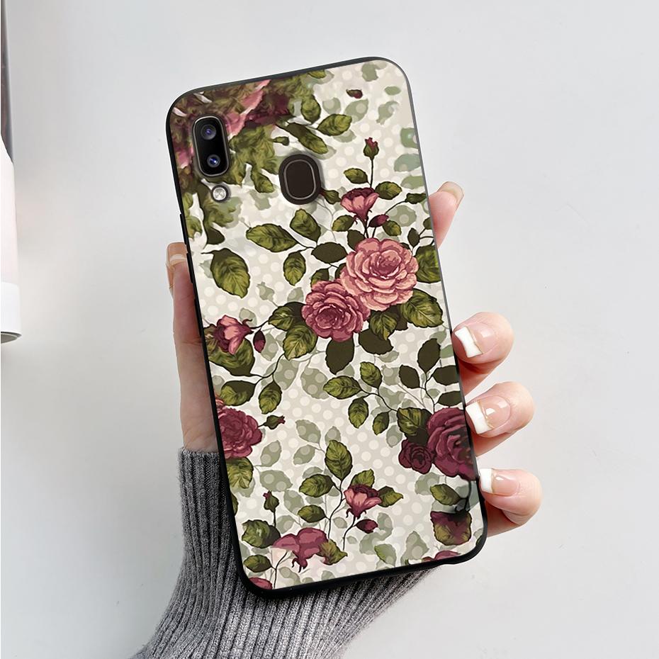 Case For Samsung Galaxy A20 A20e A20s Case Stylish Painted Soft TPU Phone Case For Samsung A20 A 20 20s 20e A205 A202 A207 Cover