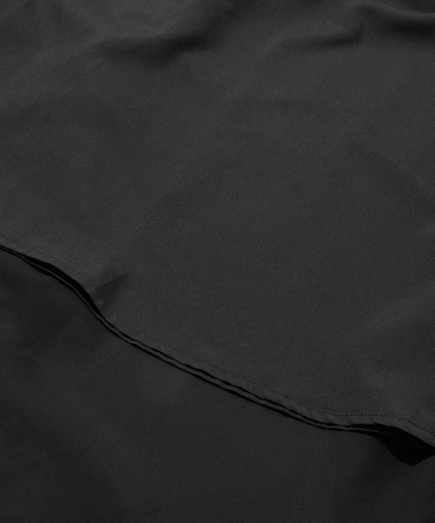 Penfield Boho Chic Diagonal Frill Skirt Black_Fs2Ws90F