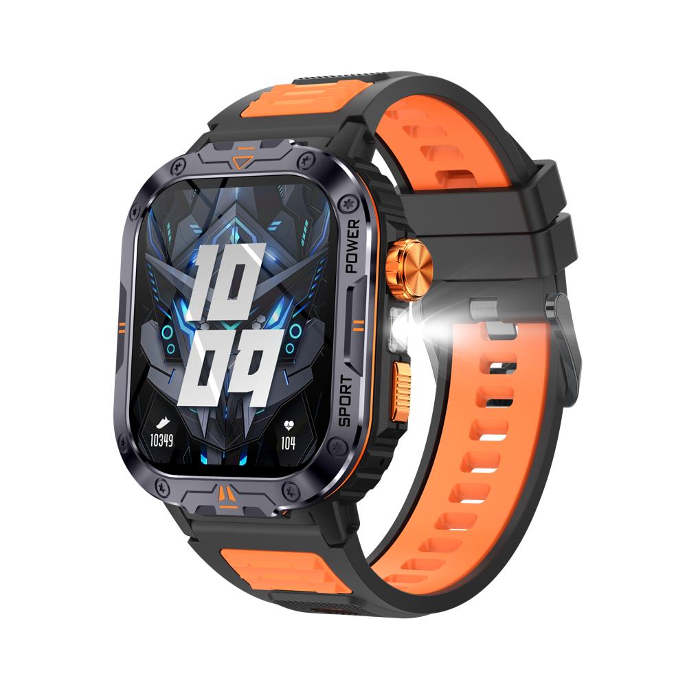 

New 4Gb Local Music Recording Smartwatch Blue Tooth Call Waterproof Smart Watch Flashlight Women Outdoors Sports Health Monitor