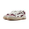 New LiNing Future Flow Slip Resistant Cushioning Abrasion Resistant Support Low Top Skateboard Shoes Women's Red White AGCU016-5