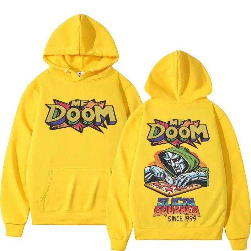 2026 new comic retro style hip hop 2D printed pattern hoodie, men's and women's fashion casual sweatshirt