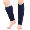 Foot Cover Winter Leg Warmers Knee High Knitted Leg Coverings Socks Fleece Leg Warmers  Women