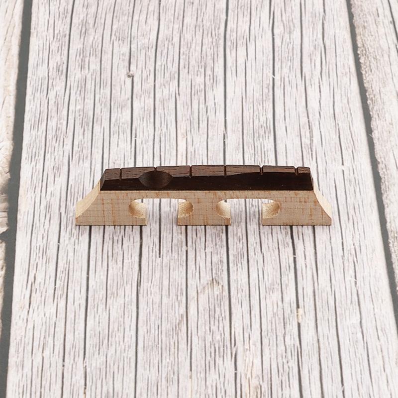 Wood Banjo Saddles Banjo Wood Bridge Banjo Accessory Replacement Bridge Four String Banjo Maple Banjo Bridge Banjo Part