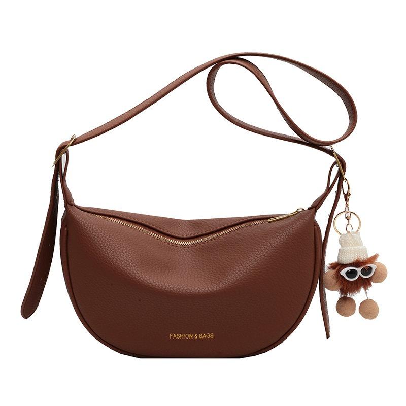 New Niche Bag Women's Bag Fashion Casual Shoulder Messenger Bag High-end Texture Versatile Dumpling Bag Women