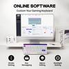 MechLands Aula Hero84 HE Wired Magnetic Gaming Keyboard with Rapid Hole Adjustable 8kHz Sound RGB Lightbox Backlight Effect, 0.01mm Actuation,