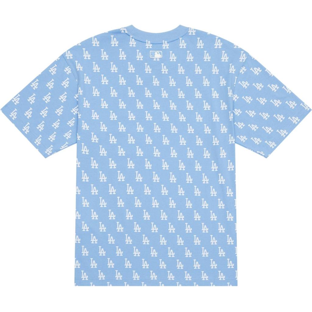 MLB SS24 T Shirt Unisex Sky Blue 3ATSM1143-07SBS