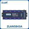 ZLAN 8-портовий RS232/485 до Ethernet послідовний сервер