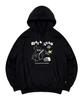 Ghost Rockstar Print Hoodie Black