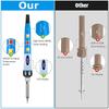 80W Electric Soldering Iron Gun Stand Tool Kit Solder Wire Tips Welding Pen Welder 110V 220V