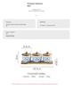 Retro Ceramic Seasoning Jars Salt and Pepper Shakers Kitchen Spice Tools Spice Organizer Jars Seasoning Box Kitchen Accessories