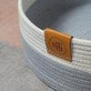 M-Modern-Dog Bed Basket Pet Cotton Sleep Scratcher Nest Indoor Cats Scratching Board Mat Cotton Rope Pet Mat Basket For Sleeping