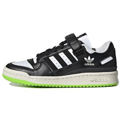 Forum Low Black Neon Green Women Sneakers Core-Black Off-White HQ4425