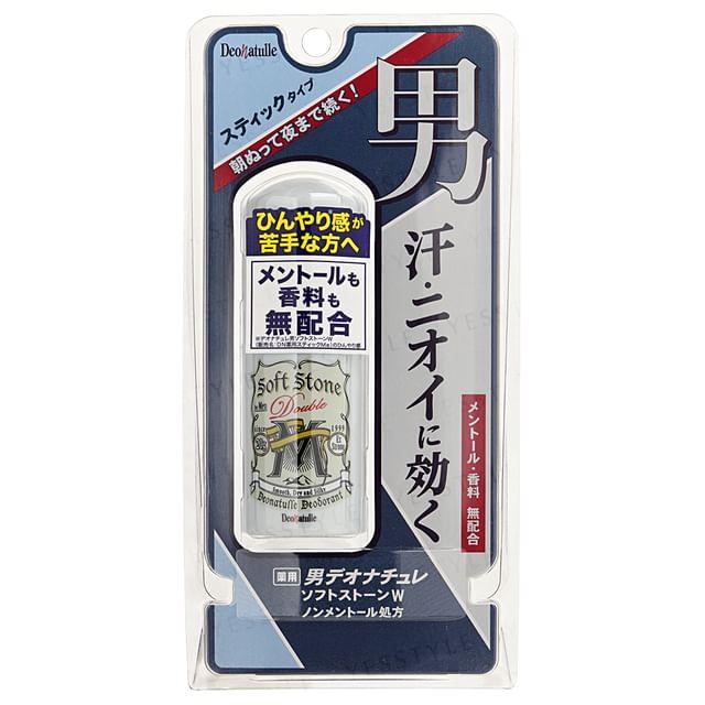 Deonatulle - Мужской дезодорант-карандаш Soft Stone Double, без ментола 20g
