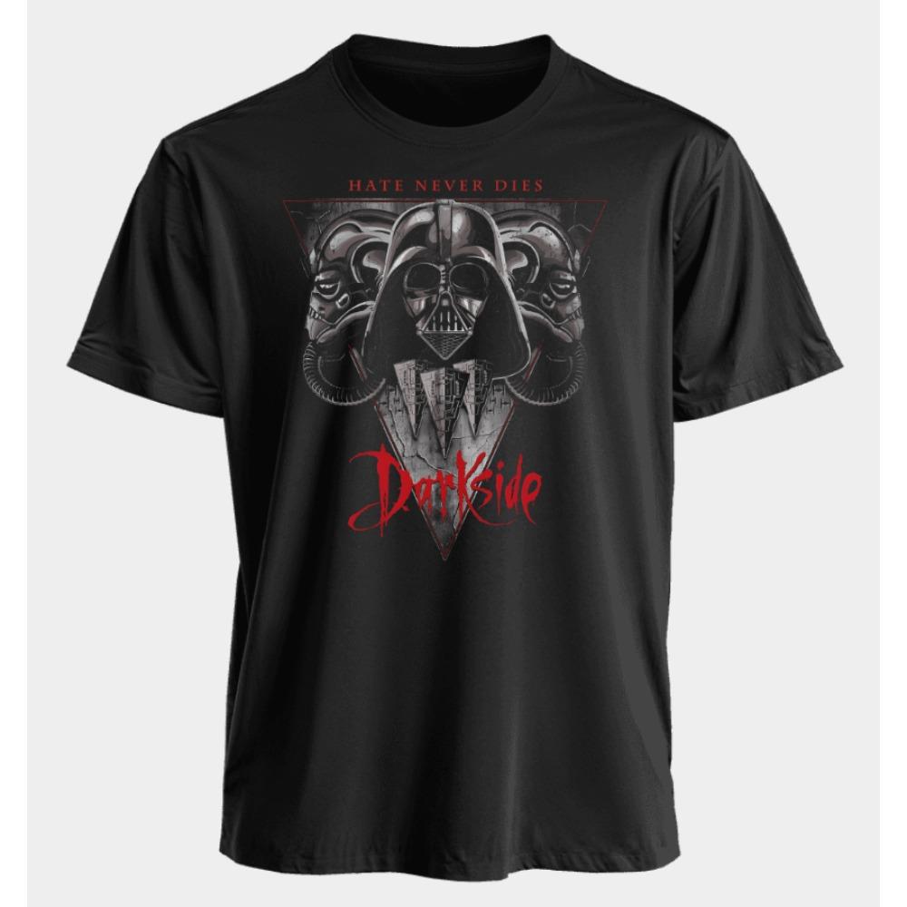 Star Wars Peripheral Print Mens and Womens Crew Neck Tshirt 2025 American Summer Sports Loose and Comfortable Short Sleeves
