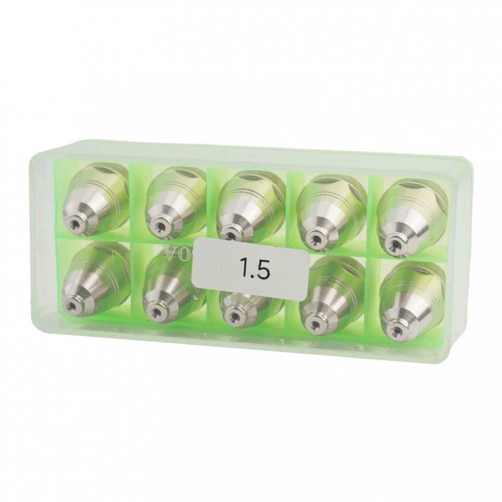 100 buc torță de tăiere cu duză cu vârf de electrod cu plasmă pentru tăiere cu plasmă cu aer 4 dimensiuni