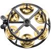 MEINL Percussion Profesionální série Hi-hat Tamburína Masivní mosaz THH1B-BK []