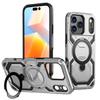 iPhone 17 Pro Max 360° Dönebilen Standlı Kılıf - Darbeye Dayanıklı Manyetik Savaşçı