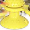 Windmill Cat Toy Soft TPR Strong Adsorption Pet Interactive Windmill Turntable Kitten Teasing Toy
