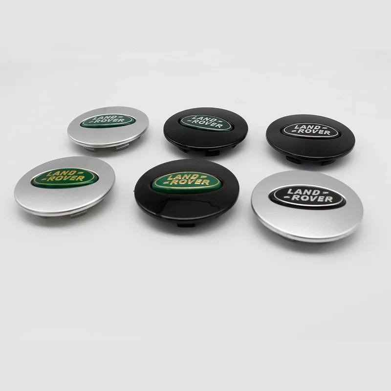 4Pcs 62mm Car Styling Car Wheel Center Hub Cap Covers Badge For Land rover SVR Discovery Velar Evoque Range Rover L322 L405 L551