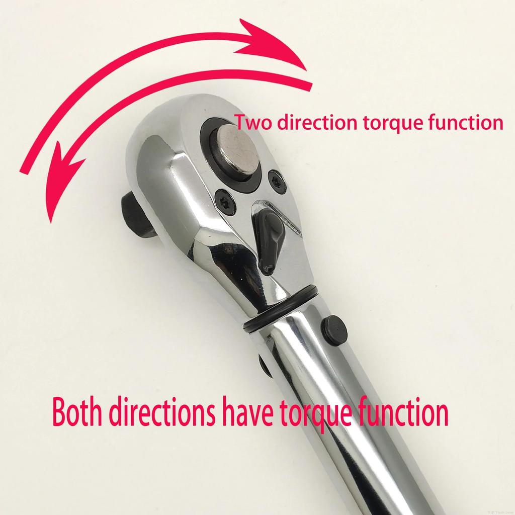 3/8 Inch 5-60N.m ±3% Torque Wrench Square Drive Torques Key High Precision Torque Wrench Professional Bicycle Automotive Tool