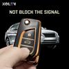 Fashion Tpu Car Flip Key Case Cover Shell Fob For Toyota Hilux Yaris Rav4 Corolla Avensis Aygo Verso Scion Tc Auris Accessories