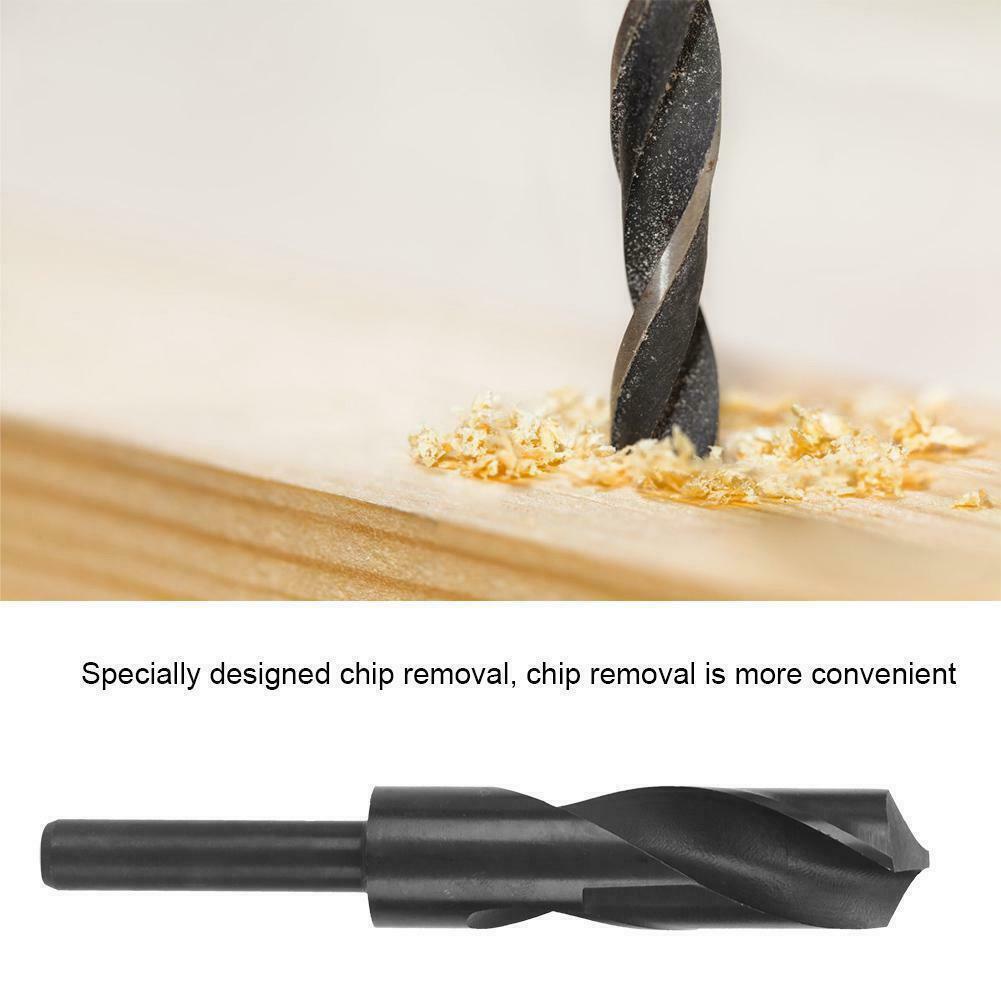 Schmied HSS-Bohrer mit 12 1/2 Schaft 12mm bis 35mm für Stahl Metall Kunststoff Holz Kupfer Aluminium Lochbohren