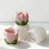 Tealight Candle Holders Silicone Molds Jewelry Storage Box Molds Flower Candlestick Resin Molds for Epoxy Casting Crafts