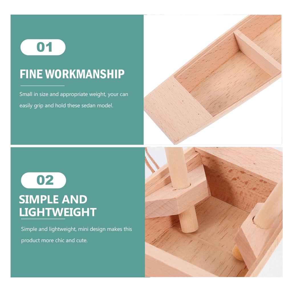 ARTIBETTER Wooden Fishing Boat Model Miniature Boat 12 Inch Small Wooden Ship Handcrafted Craftsmanship Home Office Desk Decor