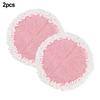 2pcs Mop Cloth Pads For BOBOT Electric Robot Vacuum Cleaner Accessories Household Supplies Cleaning Tool Spare Parts Replacement