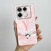 Phone Case For Infinix Note 40 4G X6853 Note 40 Pro Plus X6851B 40 Pro 4G X6850 5G X6851 Fashion Letters Matte Soft Cover Funda