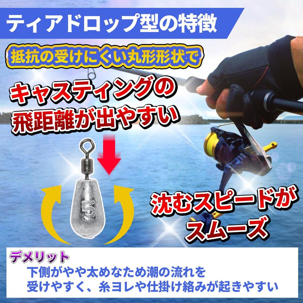 Teardrop and Eggplant Sinkers with and 20 Lead Sinkers for Sea and River Worm Rig Fabulous-do Swivels, 3.5g, 5g, 10g, each, Fishing,