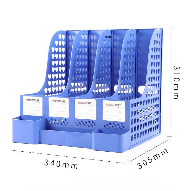 Four-Section Thickened Desktop Document Holder and Book Stand