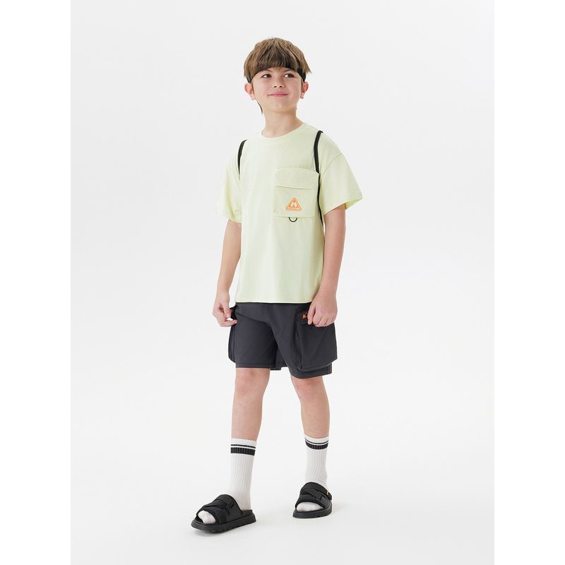 [Cool Feeling] Mark Jenny Boys' Mountain Style Outdoor Sports Short-Sleeve T-Shirt Children's Top Summer New Style 550566