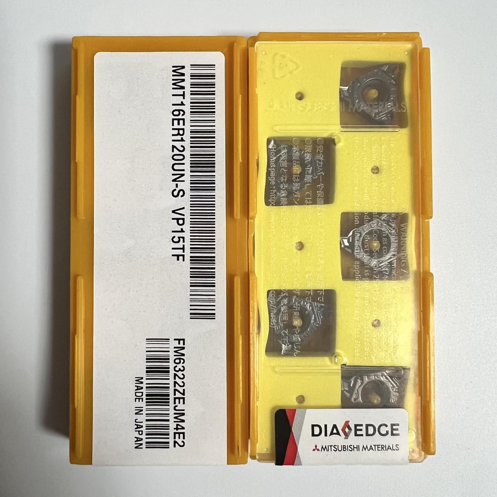 

MITSUBISHI / MMT16ER120UN-S VP15TF / Carbide CNC Blade 10 Pcs