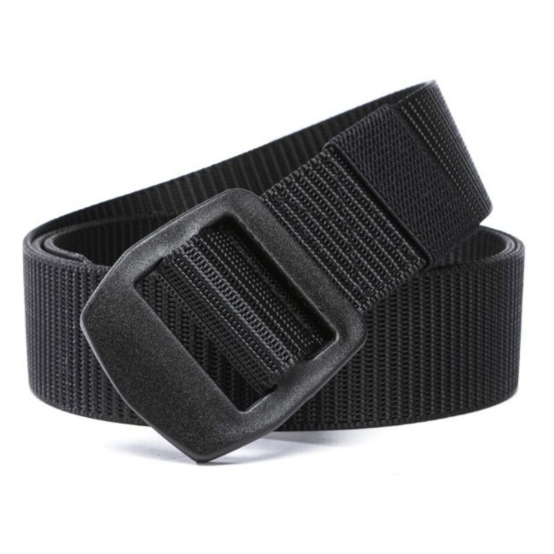 1 PCS Men Belts Nylon Webbing Canvas Casual Fabric Tactical Belt High Quality Accessories Military Jeans Army Waist Fashion Belt