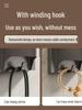 Wall-Mounted Hair Dryer Holder with Shelf