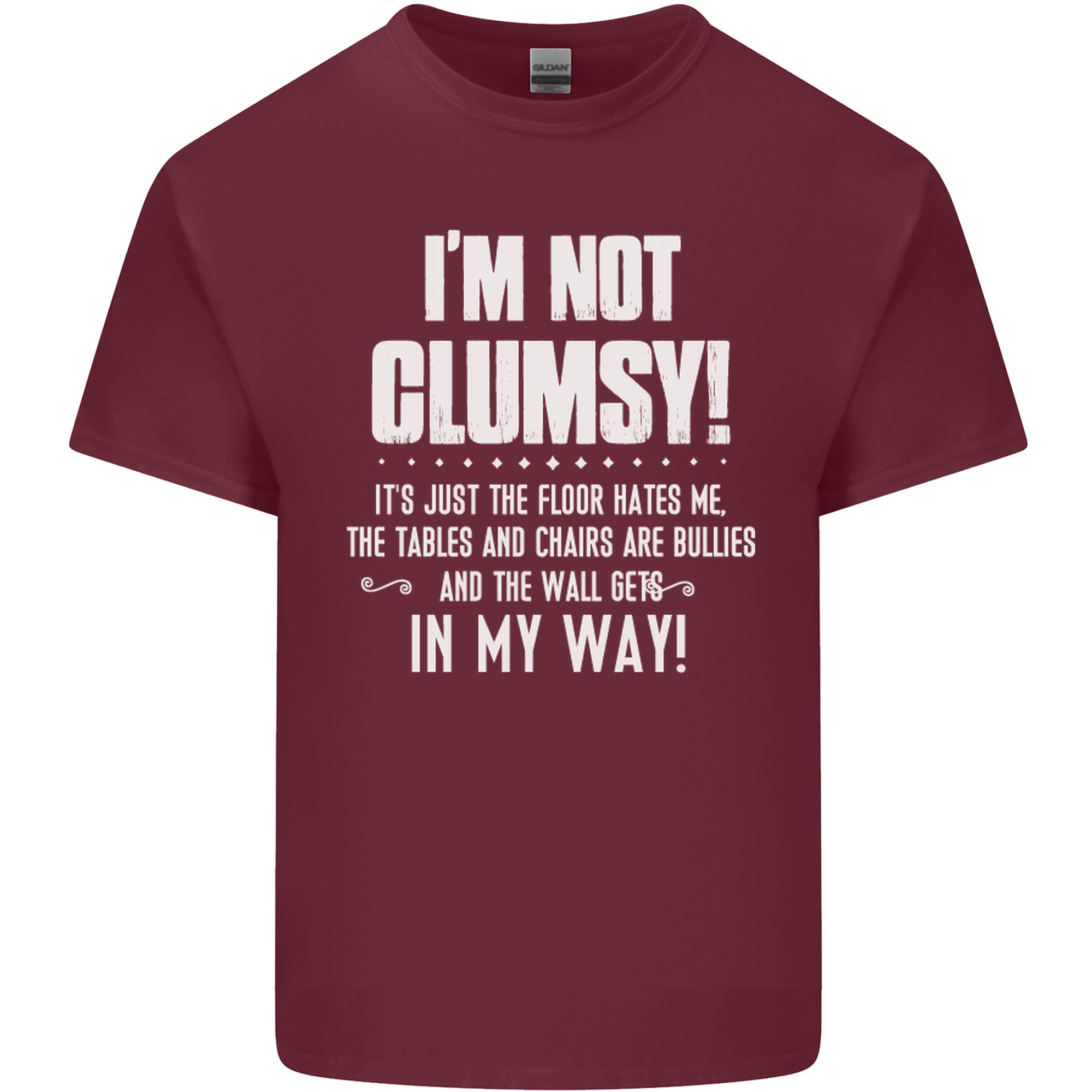 Im Not Clumsy Funny Slogan Joke Beer Unisexs Light Cotton TShirt S