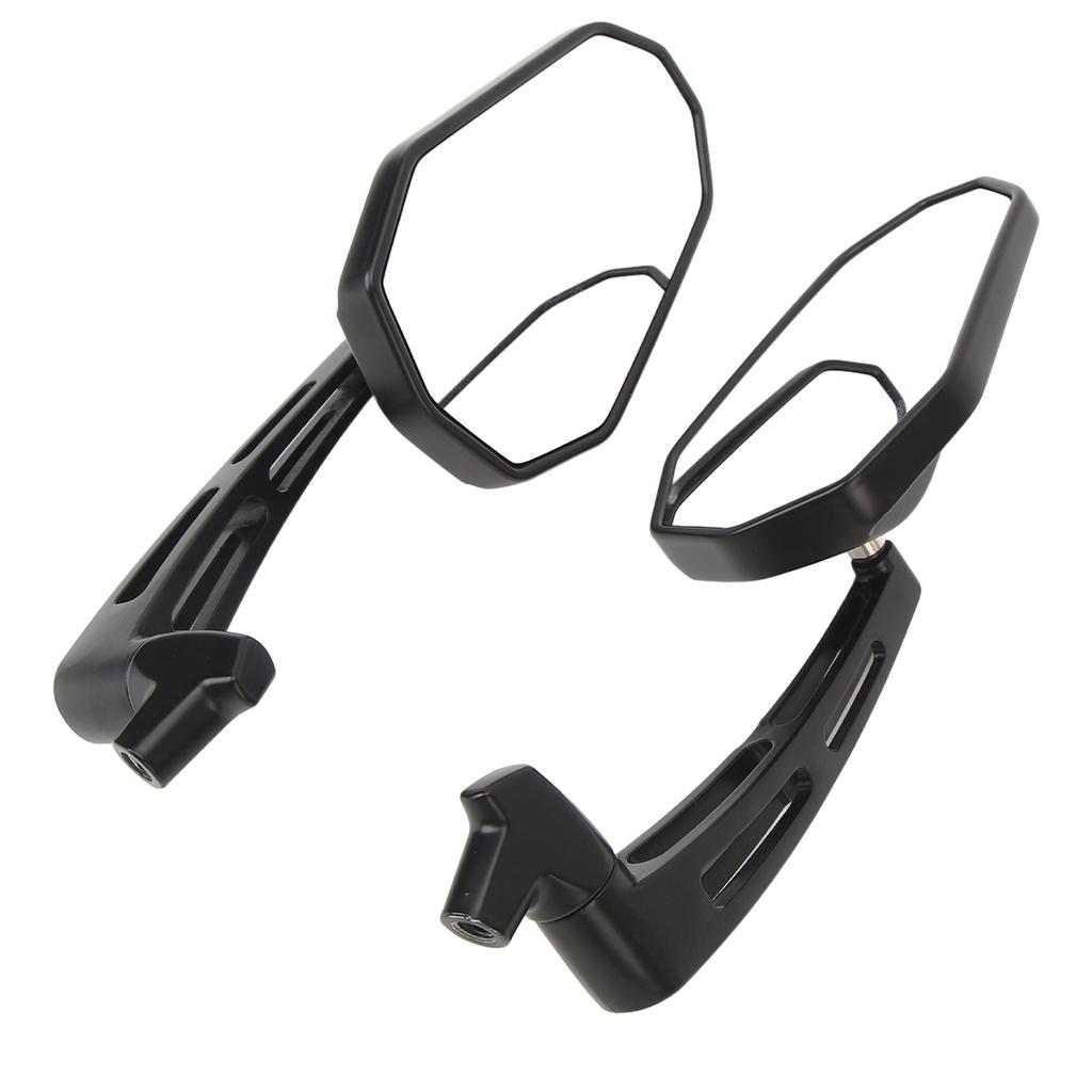 1 Paar Rückspiegel Seitenspiegel Drehbarer Seitenspiegel für CB1000R Shadow XL1000V Silver Wing Weiß