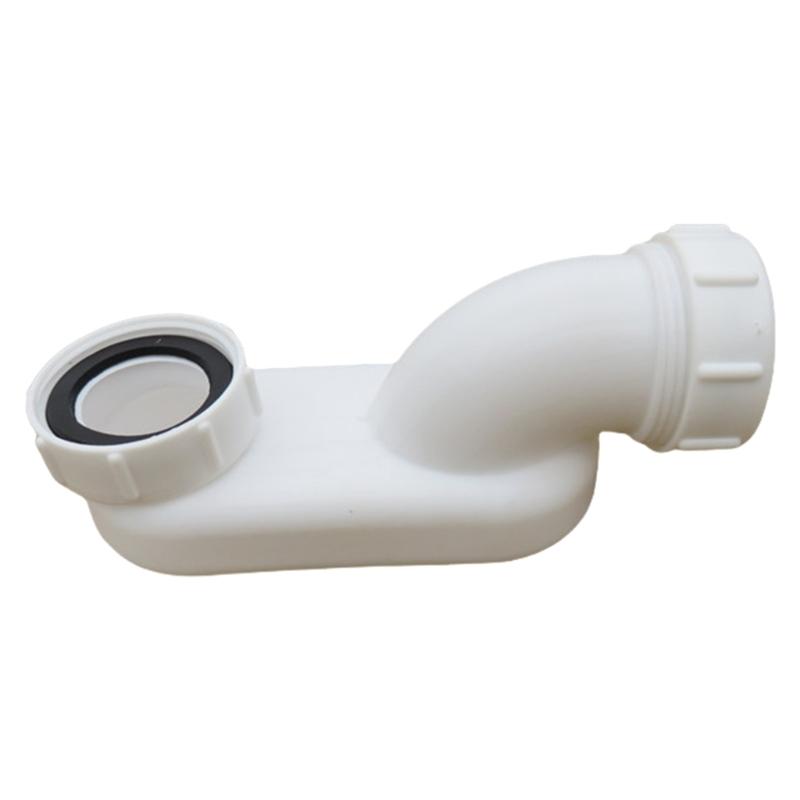 

Sturdy Threaded Expandable Plastic Drain Pipe Accessory for Kitchen Bathroom Sink Flexible Length Adjustment Use