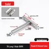 Invisible T-Shaped Shelf Brackets for Concealed Wall-Mounted Bookshelf Support