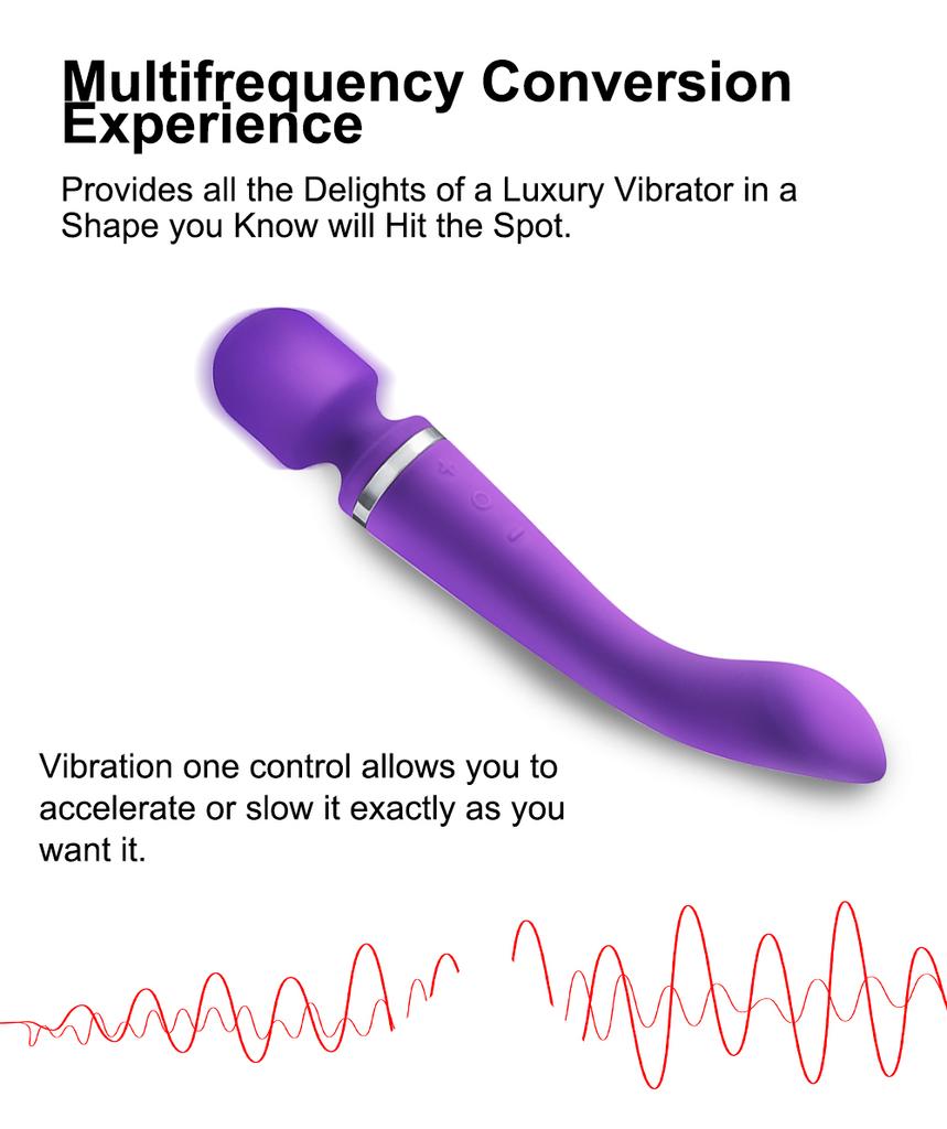 20 Geschwindigkeiten Leistungsstarke Dildos AV Vibrator Zauberstab Sexspielzeug für Frauen Erwachsene Klitoris Klitoris Stimulator Intime Waren für Erwachsene