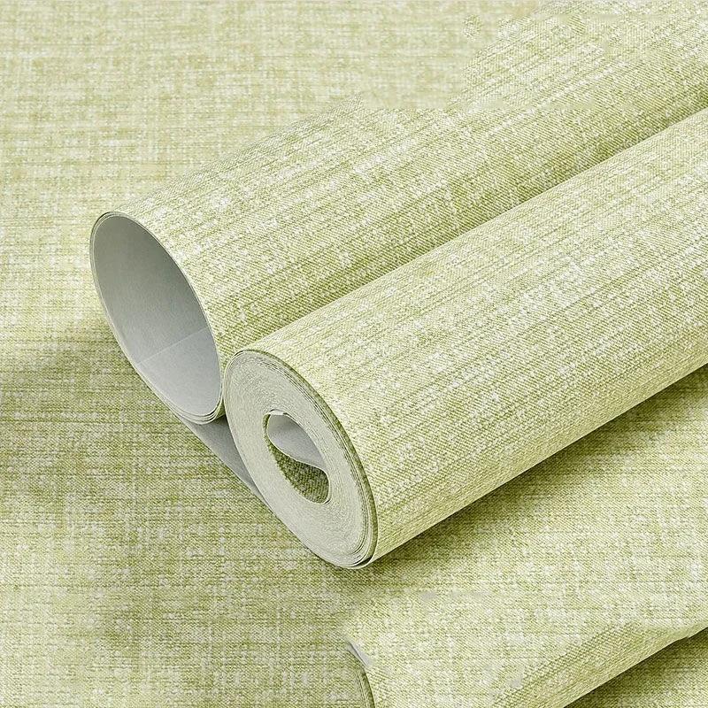 Solid Simple Modern Metallic Wallpaper Roll Cement Concrete Texture Wall Papers Bedroom Living Room Clothing Store Home Decor