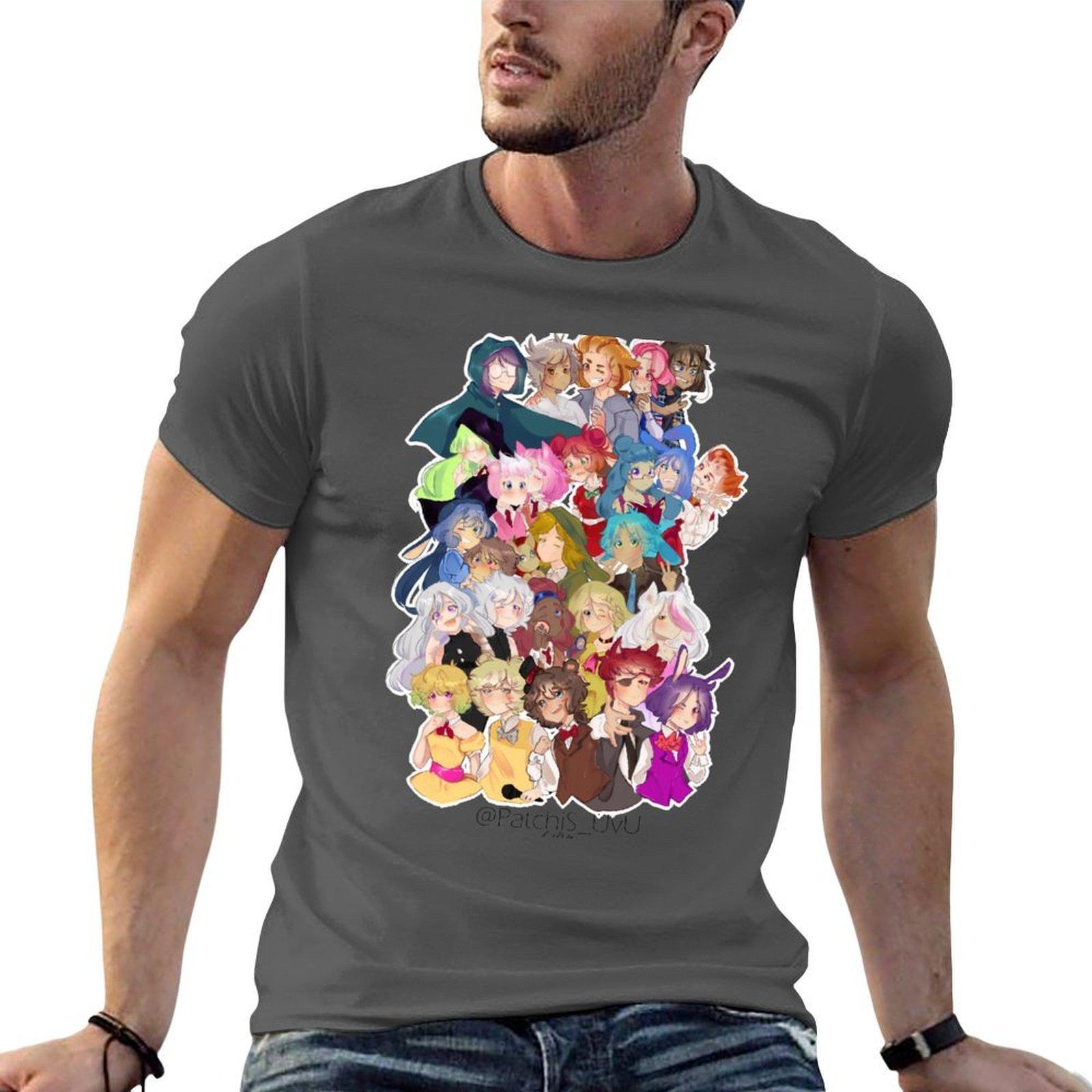 

FHS ALL CHARACTERS TShirt anime tshirt t shirt man luxury TShirt 4XL