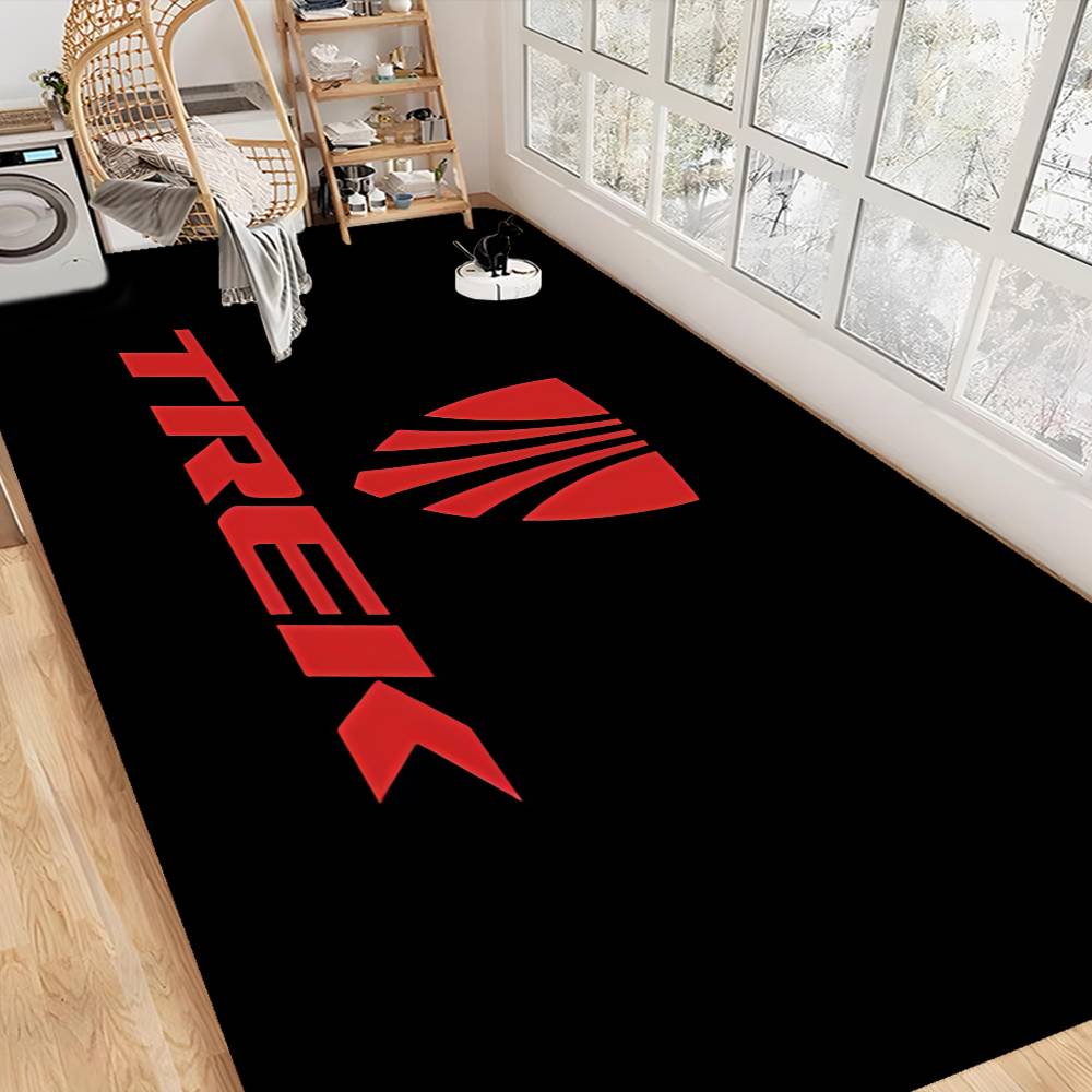T-Trek Velosipēda Logotips Grīdas Paklājs Ziemeļvalstu
